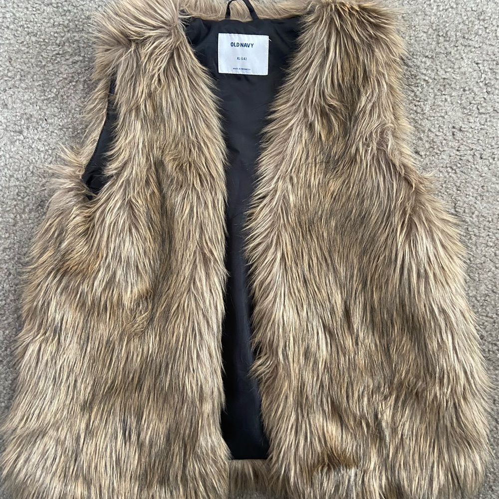Old Navy Children’s Fuzzy Vest